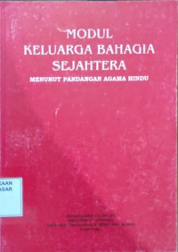 Image of Modul Keluarga Bahagia Sejahtera